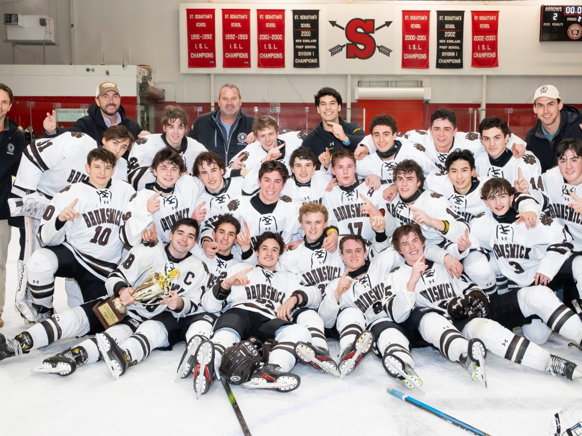 Brunswick School hockey team wins Kevin Mutch Hockey Tournament with a victory over host St. Sebastian’s School