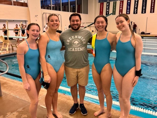Greenwich Academy senior Grace Wu wins FAA diving championship; Grayson Ford of Greenwich Academy places second, Sacred Heart’s Emma Beaty third
