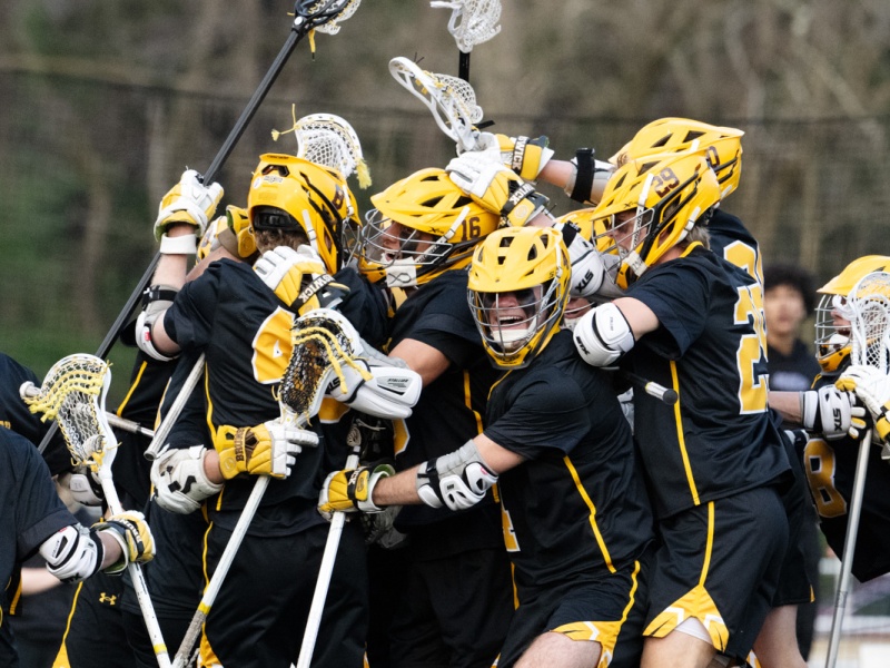 In lacrosse action, Brunswick tops rival Lawrenceville School in overtime in rematch of Prep Nationals final