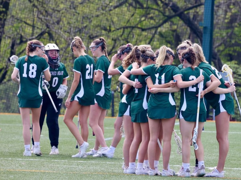 Sacred Heart Greenwich Varsity A lacrosse team tops Notre Dame Academy for 8th consecutive victory; Tigers’ record improves to 8-1
